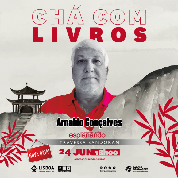 Arnaldo Gon&ccedil;alves no 'Ch&aacute; com Livros'