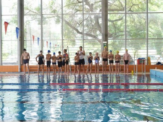 Final de &eacute;poca na Piscina do Oriente