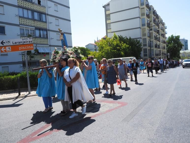 Festa em honra de N.&ordf; Sra. dos Rem&eacute;dios na Quinta das Laranjeiras