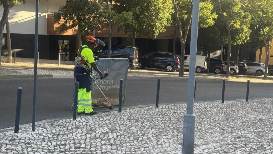 Deservagem na Avenida D. Jo&atilde;o II