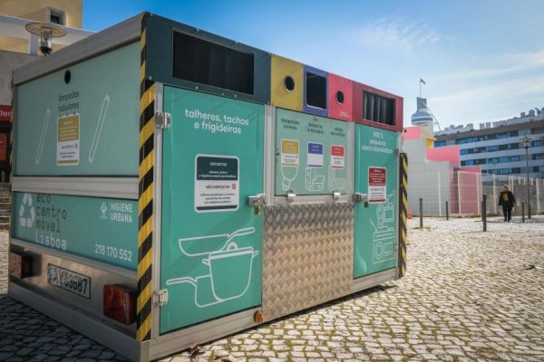 Ecocentro m&oacute;vel no Parque das Na&ccedil;&otilde;es