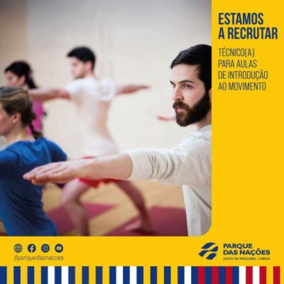 Recrutamento de T&eacute;cnico(a) para Aulas de Introdu&ccedil;&atilde;o ao Movimento