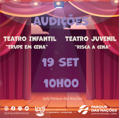 Audi&ccedil;&otilde;es Teatro Infantil e Juvenil