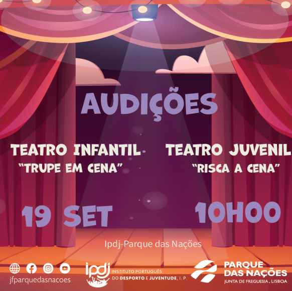 Audi&ccedil;&otilde;es Teatro Infantil e Juvenil