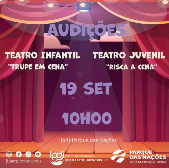 Audi&ccedil;&otilde;es Teatro Infantil e Juvenil