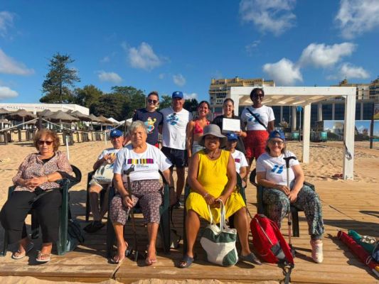 JFPN tornou acess&iacute;vel praia para 80 pessoas