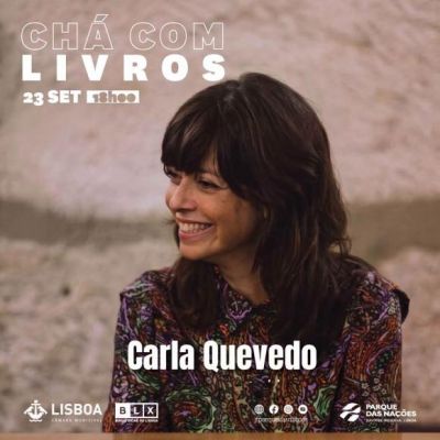 Rentr&eacute;e do &ldquo;Ch&aacute; com livros&rdquo; com Carla Quevedo