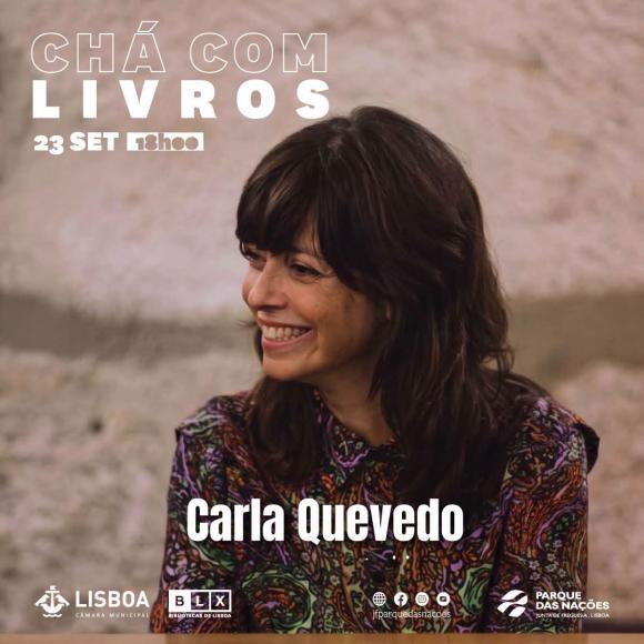 Rentr&eacute;e do &ldquo;Ch&aacute; com livros&rdquo; com Carla Quevedo
