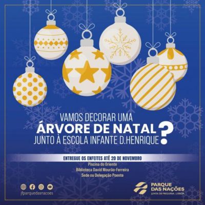 Venha decorar a &Aacute;rvore de Natal comunit&aacute;ria