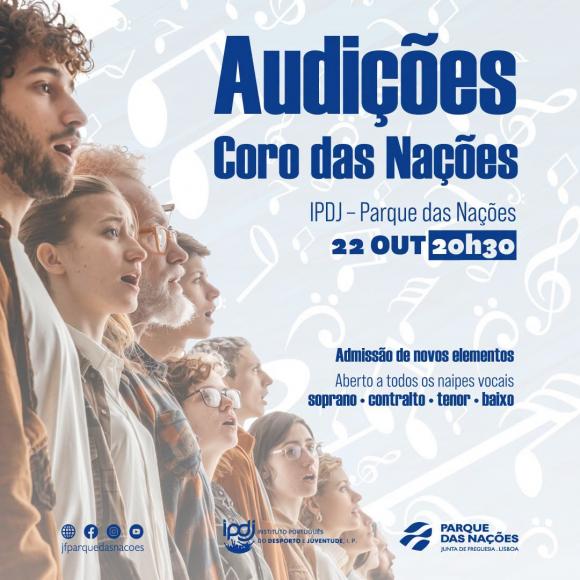 Coro das Na&ccedil;&otilde;es vai ter audi&ccedil;&otilde;es