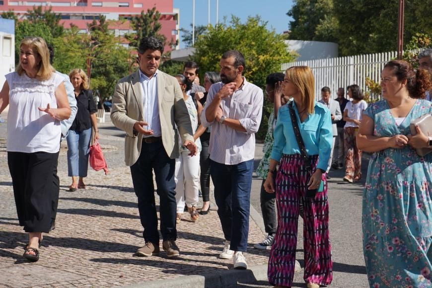 Visita verea&ccedil;&atilde;o CML &agrave; Escola Vasco da Gama