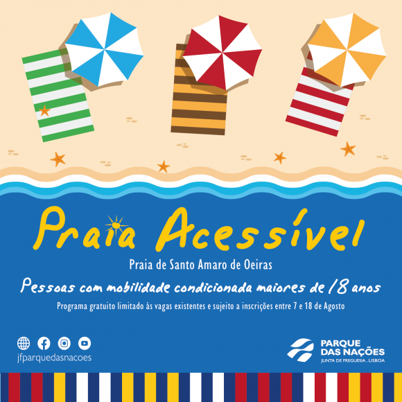JFPN promove praia acess&iacute;vel em agosto