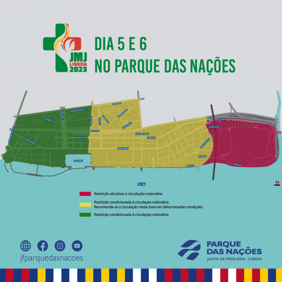 JMJ - Condicionamentos &agrave; circula&ccedil;&atilde;o rodovi&aacute;ria a 5 e 6 agosto ❌⚠️