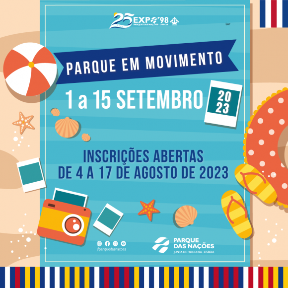 Inscri&ccedil;&otilde;es Parque em Movimento