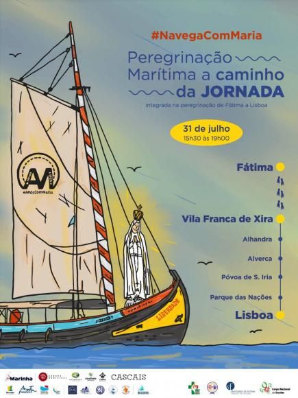 Peregrina&ccedil;&atilde;o Mar&iacute;tima a Caminho da Jornada