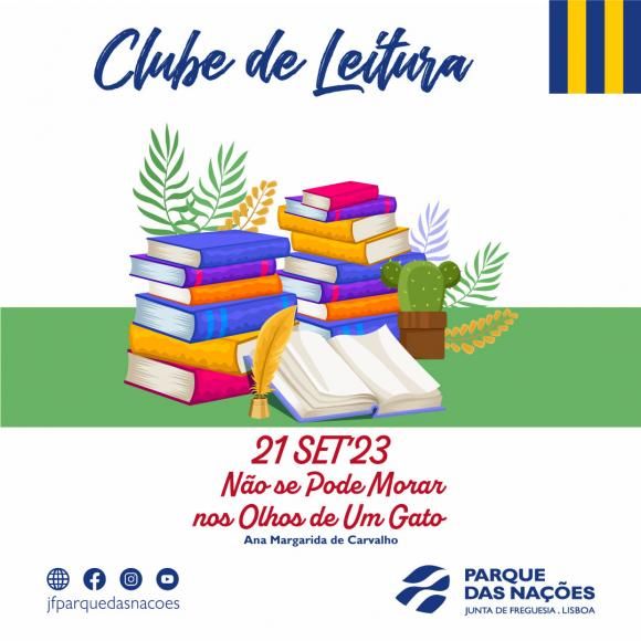 &ldquo;N&atilde;o se pode morar nos olhos de um gato&rdquo; no Clube de Leitura