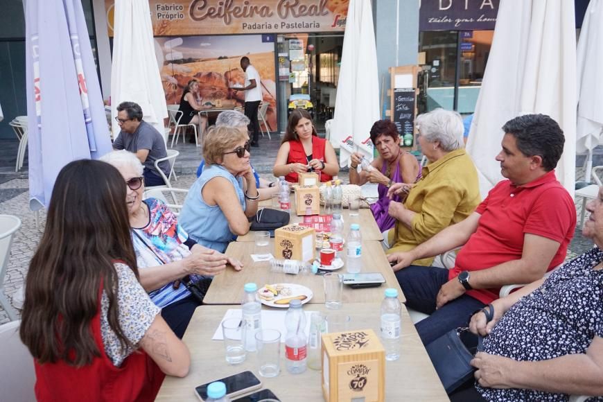 Café convívio combate o isolamento social sénior