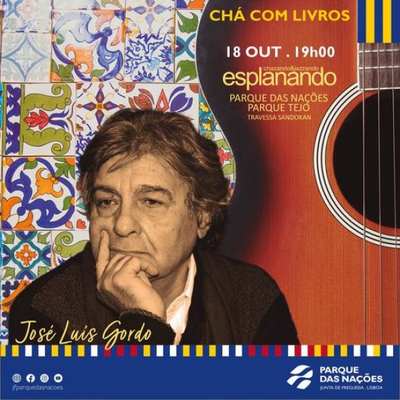 Ch&aacute; com Livros recebe Jos&eacute; Lu&iacute;s Gordo