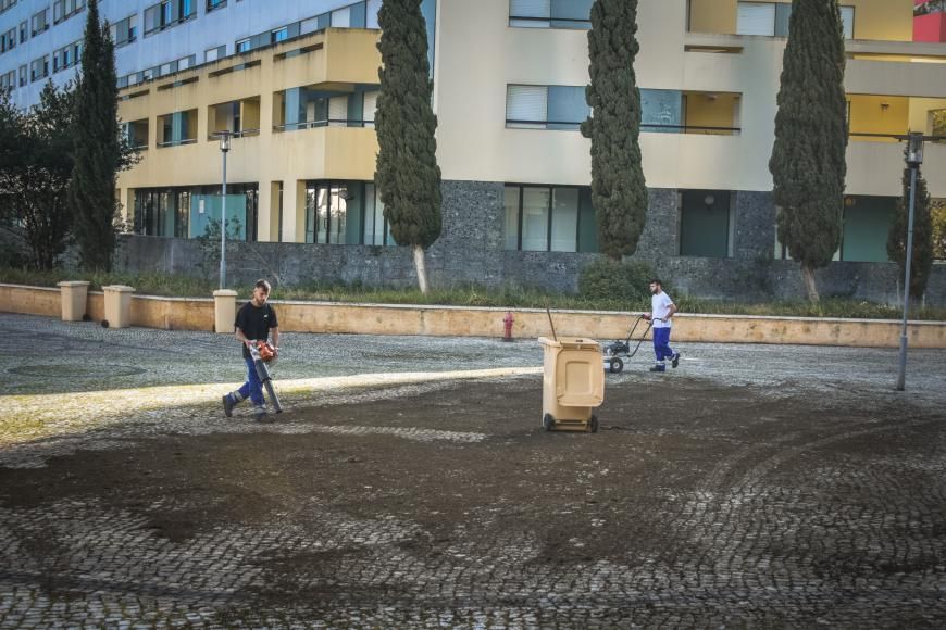 Deservagem no Passeio dos Fen&iacute;cios