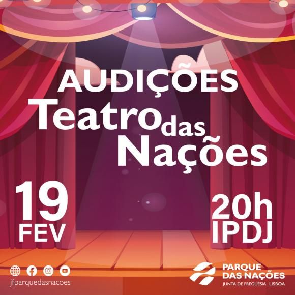 Audi&ccedil;&otilde;es marcadas para o Teatro das Na&ccedil;&otilde;es