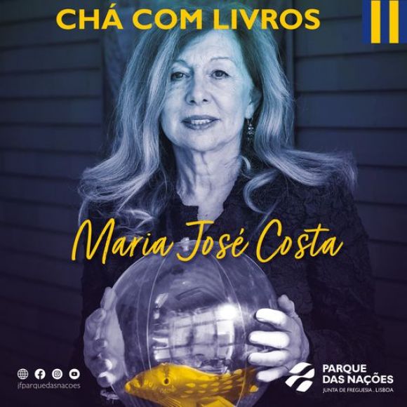 Ch&aacute; com livros recebe investigadora Maria Jos&eacute; Costa