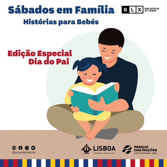 Celebre o Dia do Pai com o seu beb&eacute; na Biblioteca David Mour&atilde;o-Ferreira