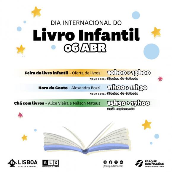 Festa do Livro Infantil na Piscina do Oriente e Café Esplanado Festa do Livro Infantil na Piscina do Oriente e Café Esplanado