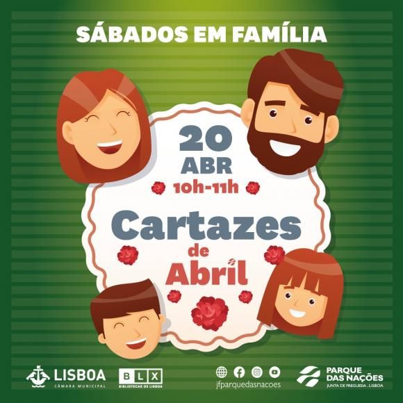 Cartazes de Abril' na Piscina do Oriente