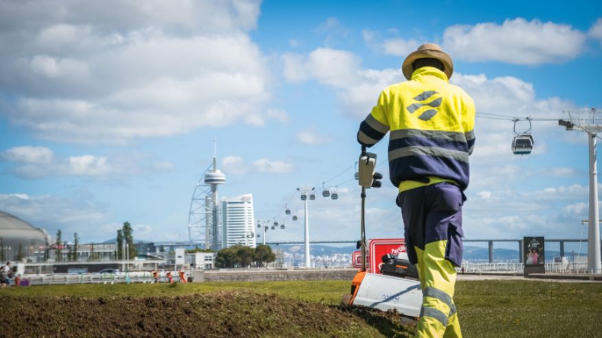 Ressementeira no Jardim das Ondas