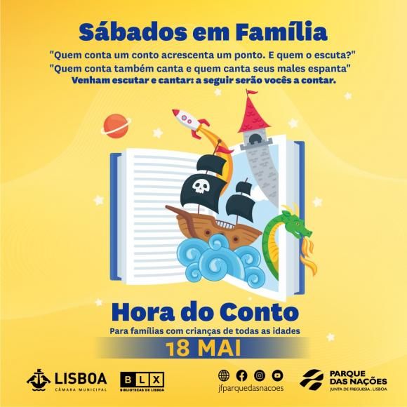 Hora do conto no 'Sábados em Família'