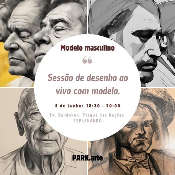 PARK.arte organiza sess&atilde;o de desenho com modelo ao vivo