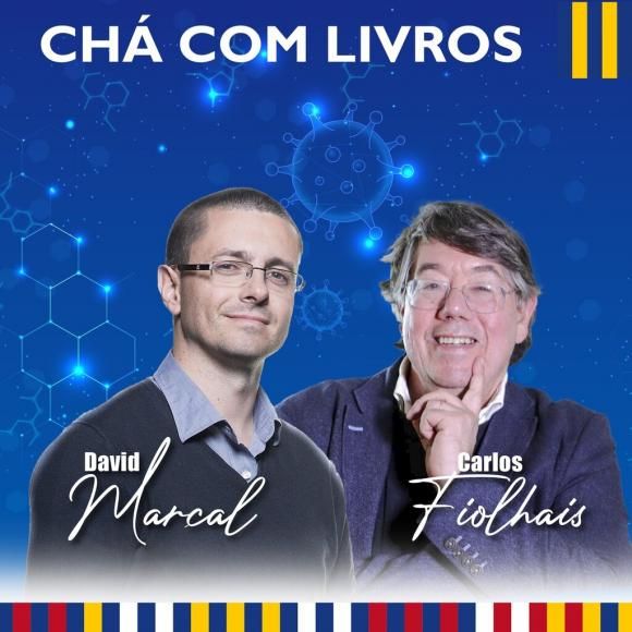 CH&Aacute; COM LIVROS RECEBE CARLOS FIOLHAIS E DAVID MAR&Ccedil;AL