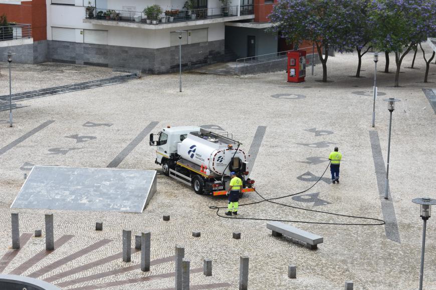 Lavadora no Terreiro dos Corvos