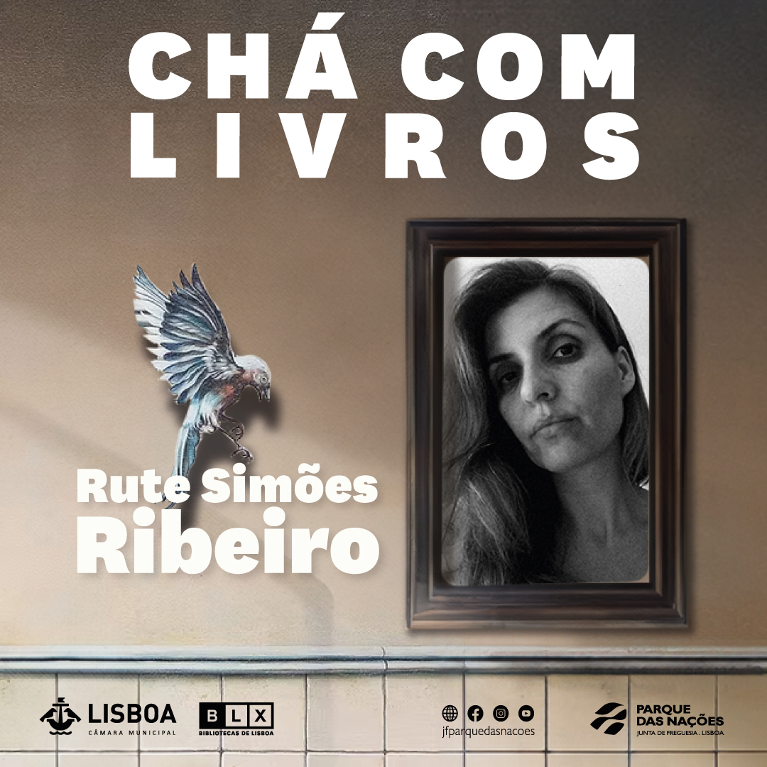 Ch&aacute; com livros com Rute Sim&otilde;es Ribeiro