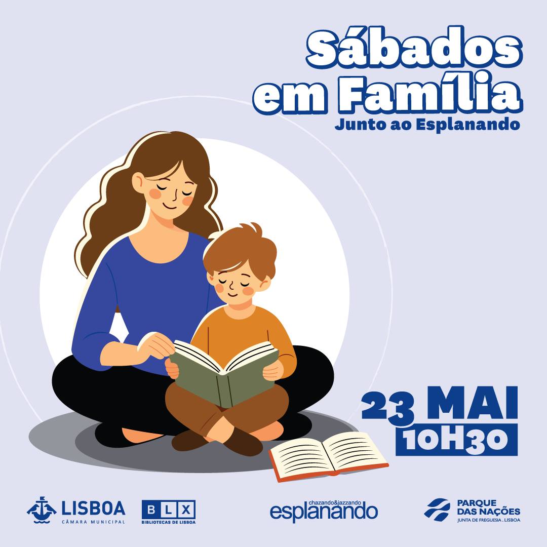 Hora do conto no &ldquo;S&aacute;bados em Fam&iacute;lia&rdquo;