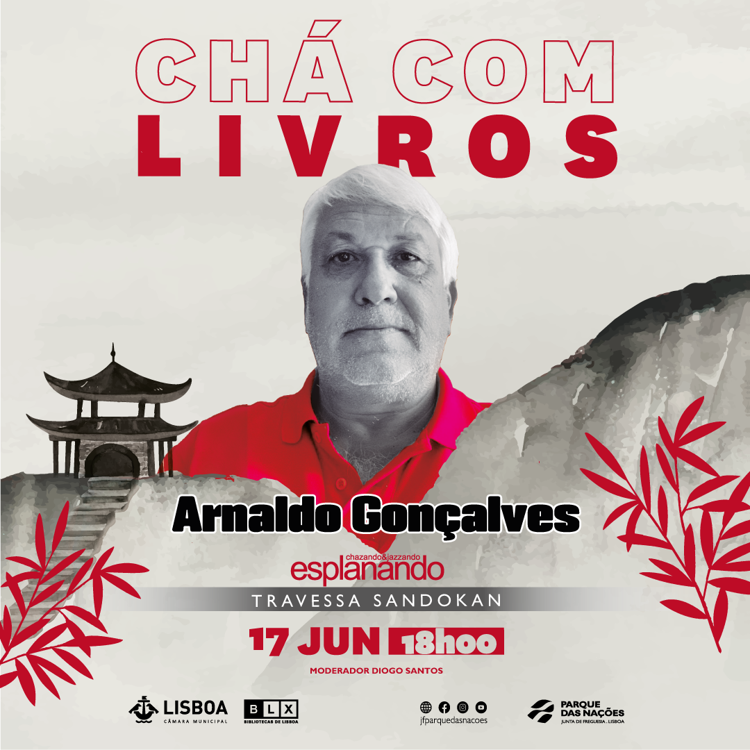 Arnaldo Gon&ccedil;alves no "Ch&aacute; com Livros"
