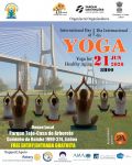 Dan&ccedil;a e Yoga no solst&iacute;cio de ver&atilde;o