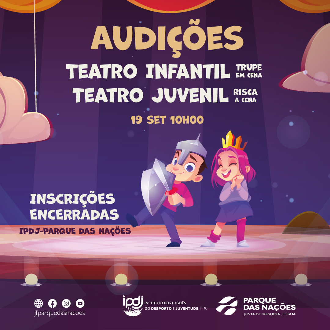 Audi&ccedil;&otilde;es Teatro Infantil e Juvenil