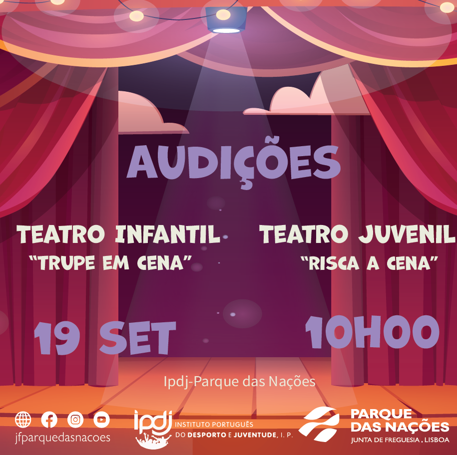 Audi&ccedil;&otilde;es Teatro Infantil e Juvenil