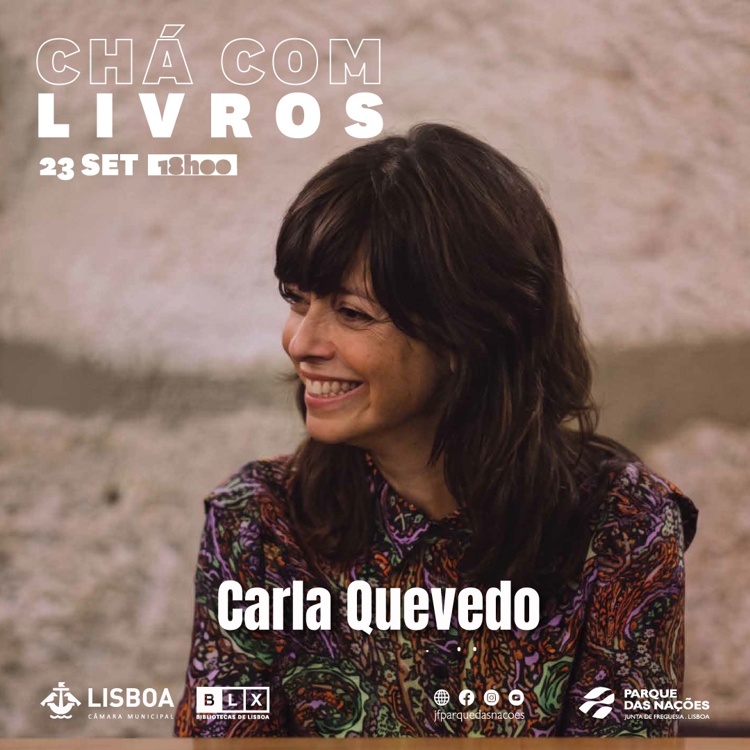 Rentr&eacute;e do &ldquo;Ch&aacute; com livros&rdquo; com Carla Quevedo