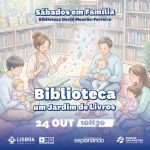 Jardim de livros no &ldquo;S&aacute;bados em Fam&iacute;lia&rdquo;
