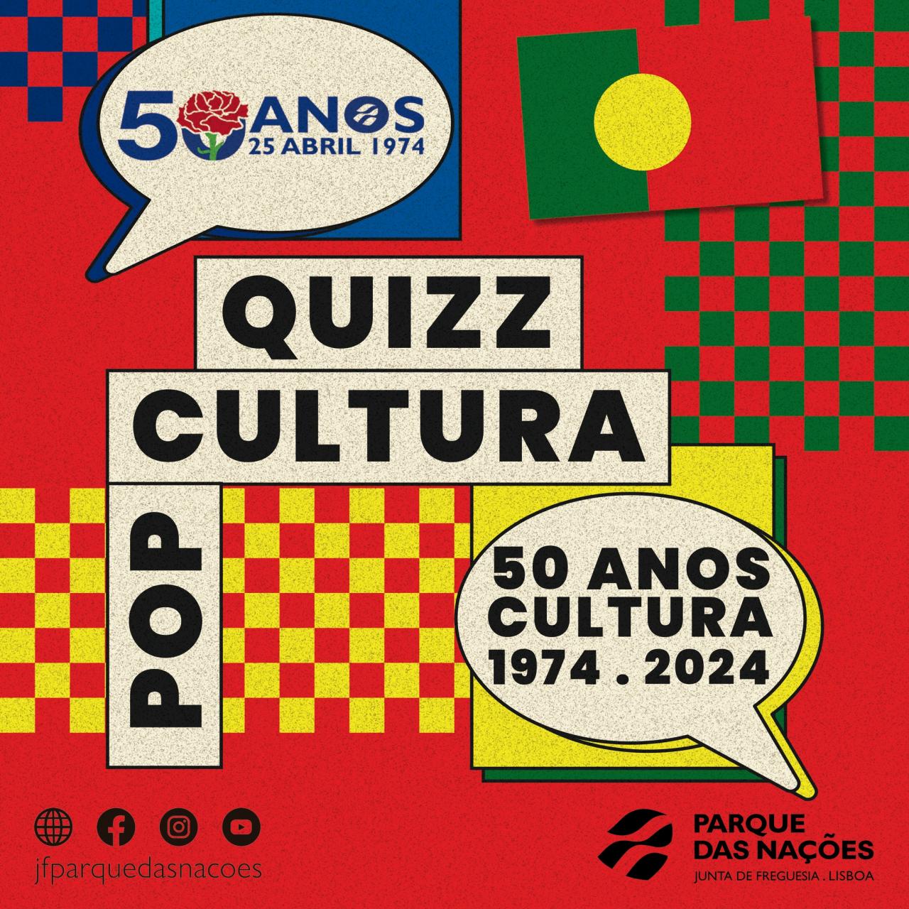 Quizz Cultura Pop - 50 anos de cultura, 50 anos de 25 de Abril